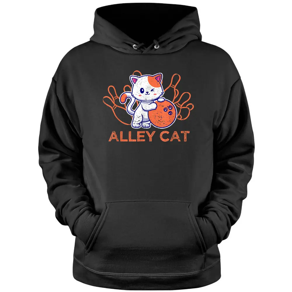 Alley Cat Bowling Team Hoodie