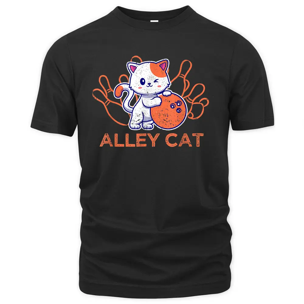 Alley Cat Bowling Team T-Shirt