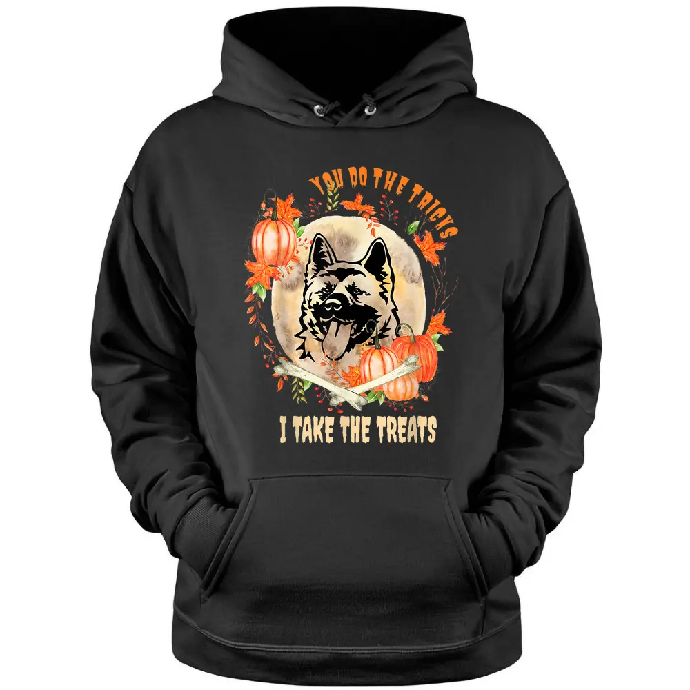 American Akita Dog Owner Halloween Pumpkin Hoodie